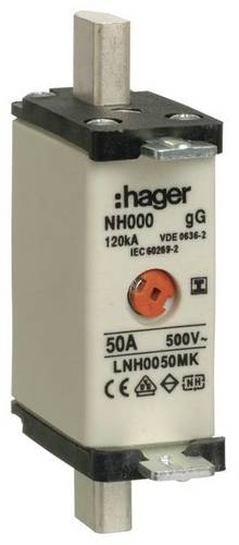 Hager LNH0050MK NH-Sicherung 50A 3St.