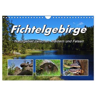 Fichtelgebirge - Naturgebiet zwischen Wäldern und Felsen (Wandkalender 2027 DIN A4 quer), CALVENDO Monatskalender