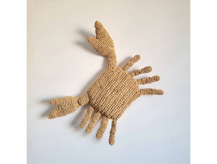 Oreiller en Fibre Naturelle, Tissage, Travail Manuel, Forme 802.shape, 22x27cm