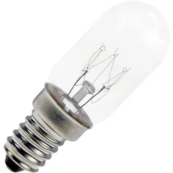 Glühbirne | Kleine Fassung E14 | Röhrenlampe | Klar | 16mm | 7W