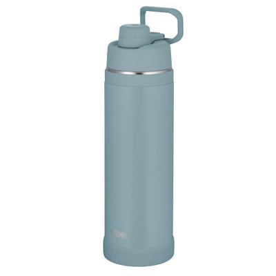 Isolierflasche THERMOS "ULTRALIGHT MAX BOTTLE, doppelwandiger Edelstahl, spülmaschinenfest", blau (tourmaline mat), H:32,3cm, Edelstahl, Kunststoff, Silikon, Trinkflaschen, Isolierflasche, 1,50 l, 24h kalt & 12h heiß, mit Tragegriff und Trinköffnung