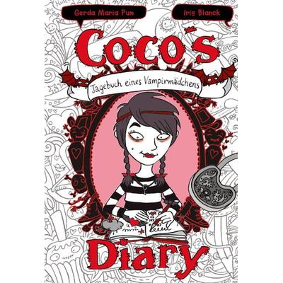 Coco's Diary - Tagebuch eines Vampirmädchens, Taschenbuch von Gerda Maria Pum, Adrian & wimmelbuchverlag, 978-3-942491-19-8