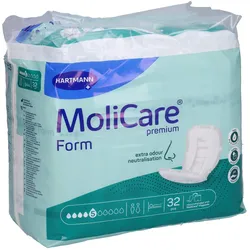 MoliCare, Inkontinenzhygiene, Form extra Inkontinenz Einlage (32x, Normal)