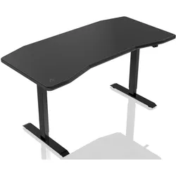 Nitro Concepts D16E - Carbon Black, Gaming Tisch, Schwarz