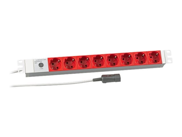 EFB-Elektronik 19" 1HE Steckdosenleiste 8-fach fuer USV 691698K