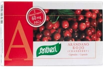 Santiveri Arándano Rojo 60 mg 40 caps