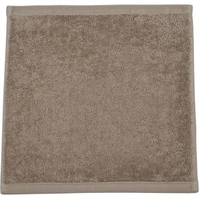Seiftuch ROSS "Vita 4004", braun (cappuccino), B:30cm L:30cm, Frottier, Handtücher