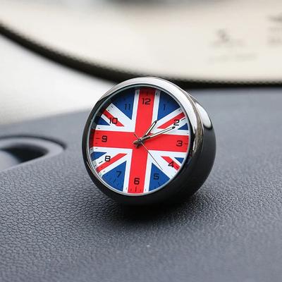 Inspire Select Mini Cooper Dashboard Clock Ornament Union Jack Interior Watch Decoration Universal Fit Mini Cooper Dashboard Clock Ornament Union Jack Interior Watch Decoration Universal Fit