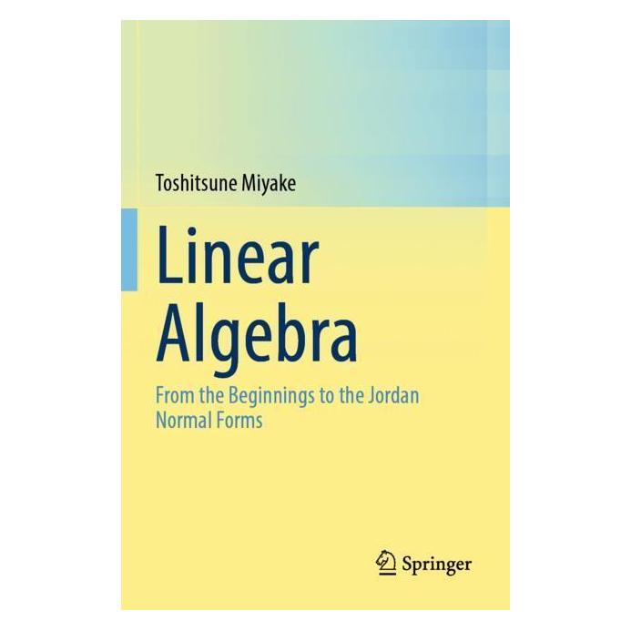 Springer Linear Algebra (Englisch, Softcover, Toshitsune Miyake) (45529795)