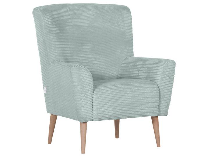 Sessel, Blaugrau, Holz, Buche, massiv, 77x80x93 cm, Stoffauswahl, Wohnzimmer, Sessel, Sonstige Sessel