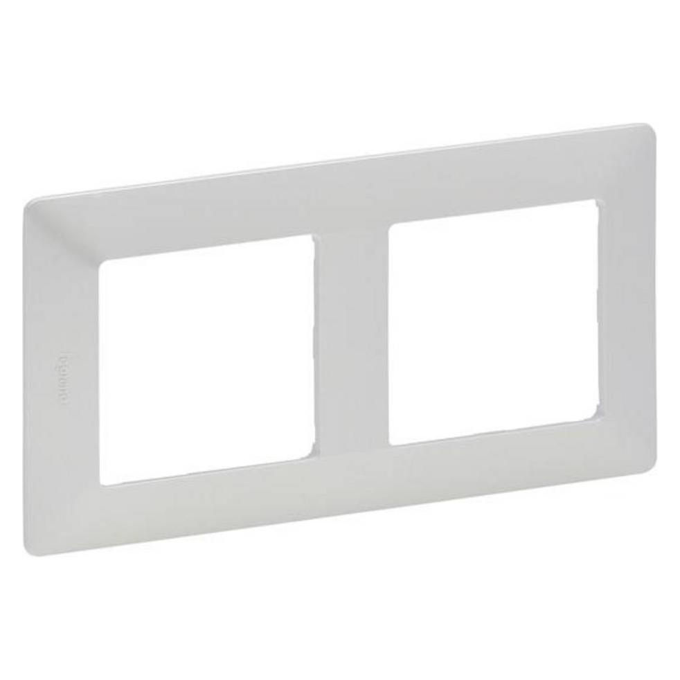 Legrand VLIFE 2-FACH RAHMEN PERLMUTT (754142) (754142-Legrand-)