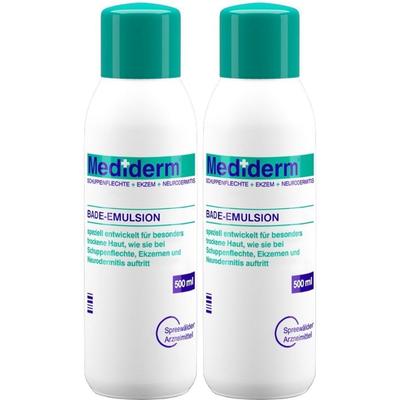 Mediderm Bade-Emulsion 2x 2x500 ml Emulsion