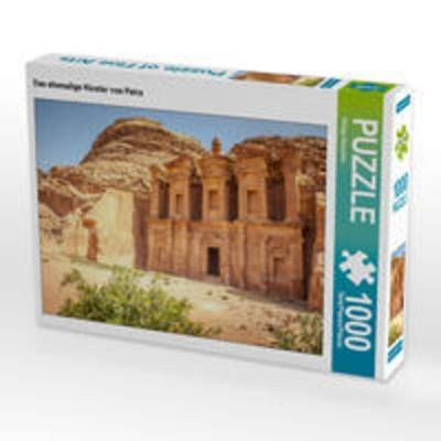 CALVENDO Puzzle Das ehemalige Kloster von Petra | 1000 Teile Lege-Größe 64x48cm Foto-Puzzle für glückliche Stunden