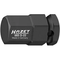 HAZET Schlag- Maschinenschrauber Schraubendreher-Steckschlüsseleinsatz (1/2 Zoll) - 985S-22