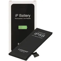 2-Power Replacement iPhone Battery 3.8V 1560mAh, Smartphone Akku
