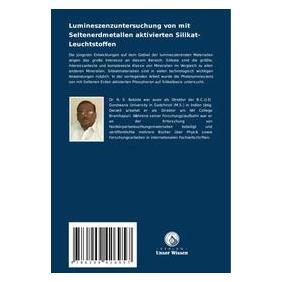 Umbreit Lumineszenzuntersuchung von mit Seltenerdmetallen aktivierten Silikat-Leuchtstof (Deutsch, Softcover, N S Kokode) (69169295)