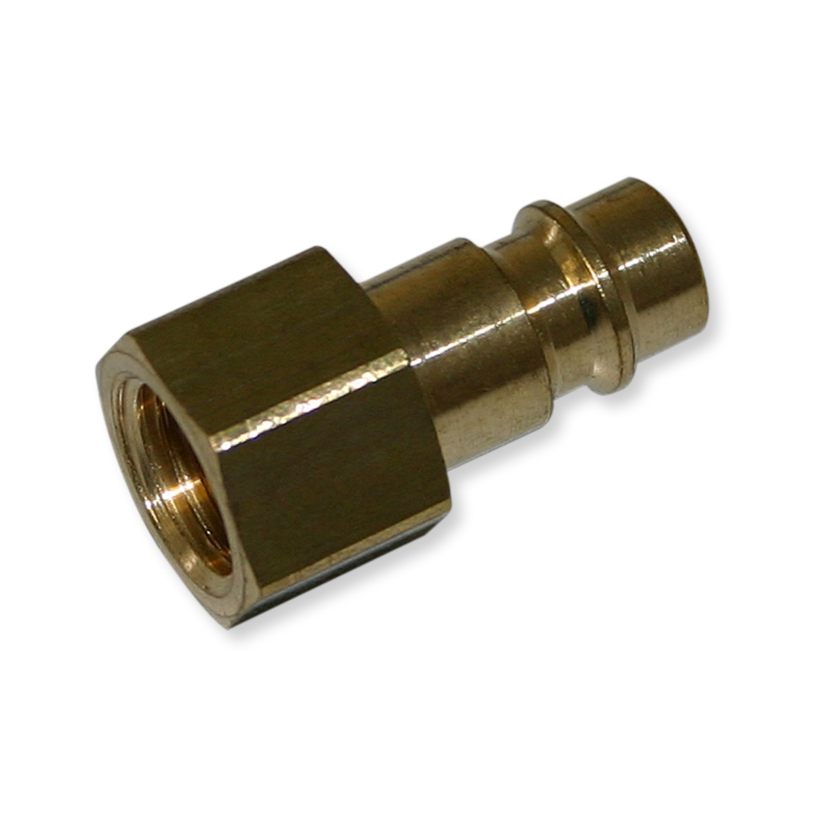 Wiltec Airbrush-adapter 12,91 mm (1/4") met 12 mm snelle koppeling voor perslucht