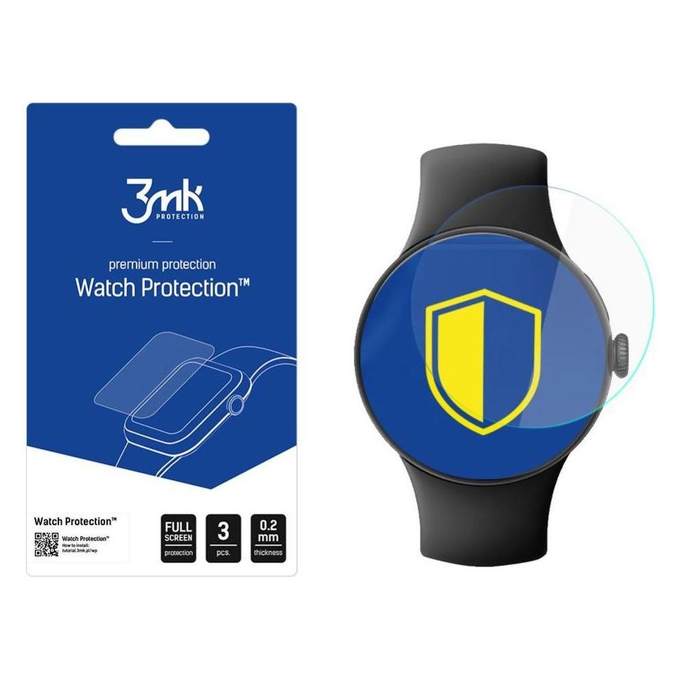 3MK Folia ARC Watch Google Pixel Watch 3 XL Folia Fullscreen (W-3WPrARC-GPW3XL-0)