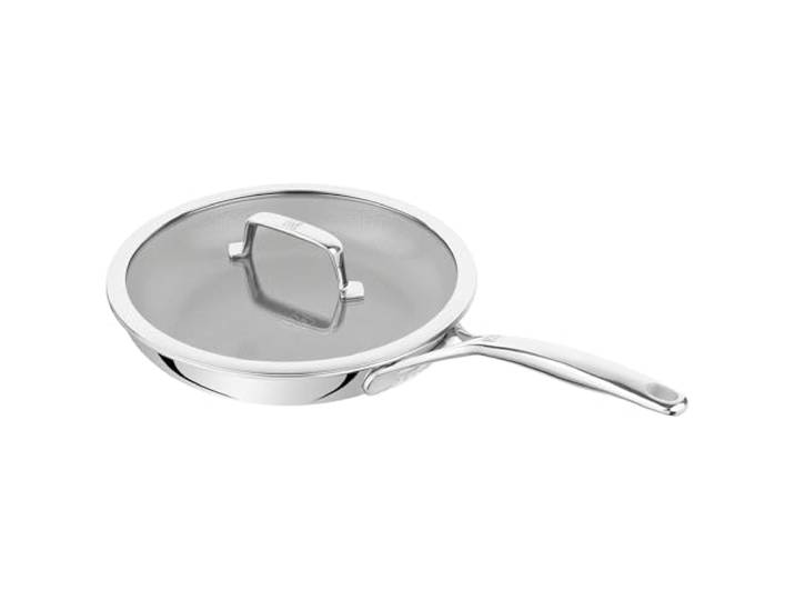 ZWILLING Peak Z1034-491 Peak Bratpfanne 26 cm mit Deckel, Edelstahl, PFA-F-frei, 3-lagige Konstruktion, Induktionsgeeignet