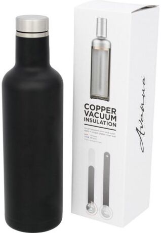 Borraccia termica Avenue Pinto 750ml inox rame 12h caldo 48h freddo Personalizzate o neutre