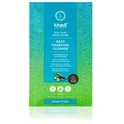 Khadi Deep Charcoal Cleanse Haar Maske