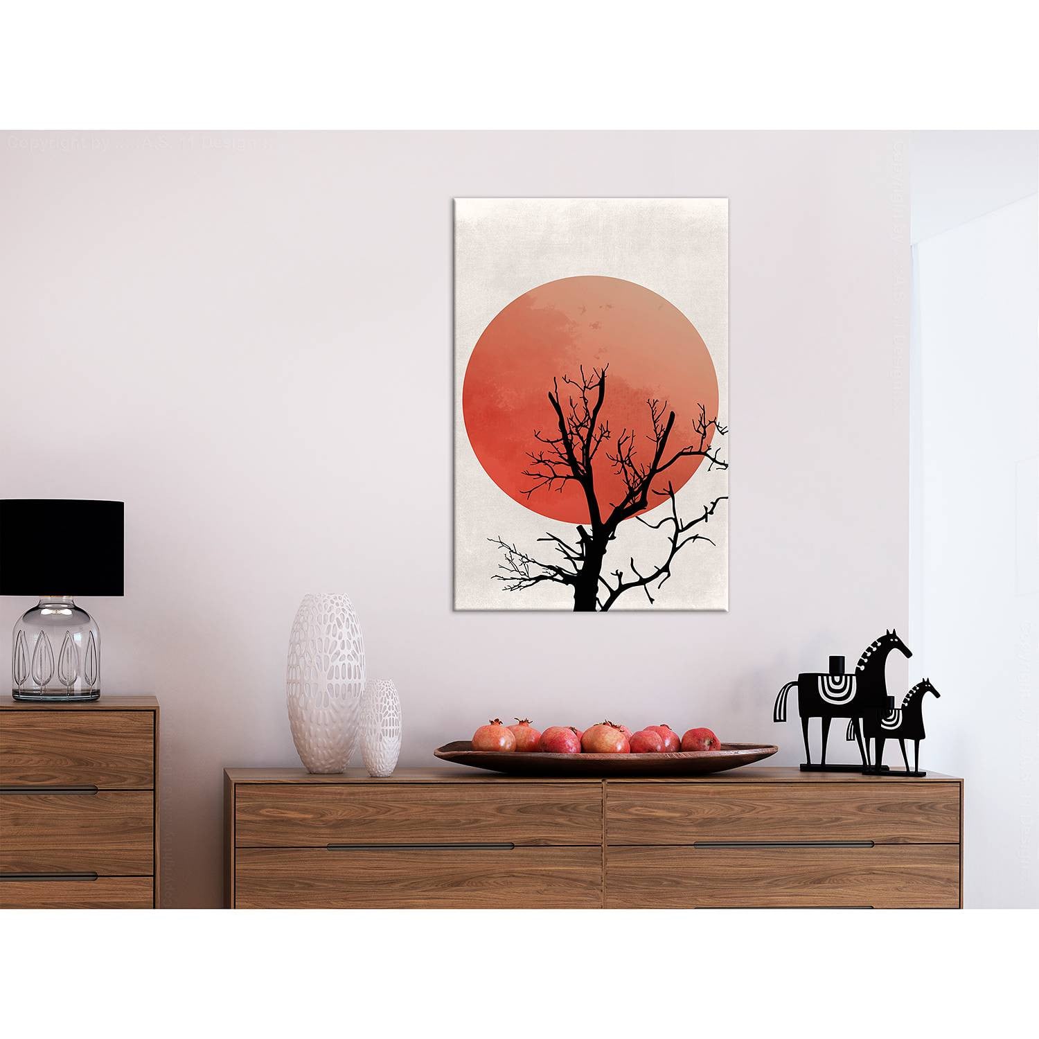 home24 At the End of the Day wanddecoratie beige 40 x 60 cm