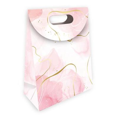 TRÖTSCH - Geschenktasche mit Verschluss medium Marble
