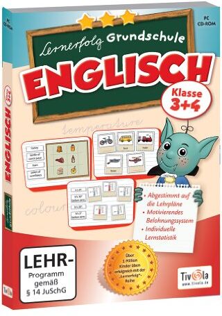 Tivola - Lernerfolg Grundschule Englisch Klasse 3+4 - [PC] - Preis vom 08.10.2026 07:26:42 h