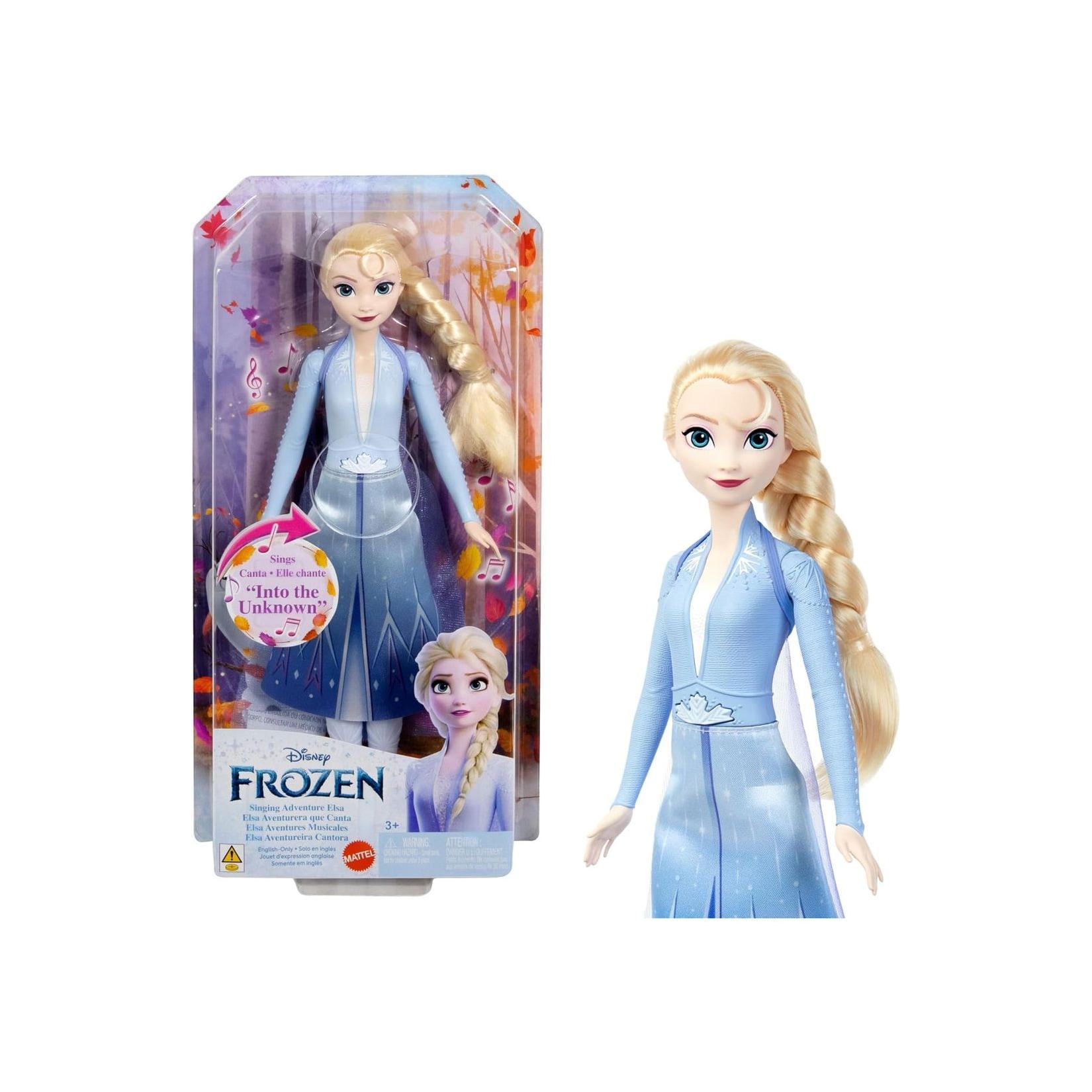 Mattel HXD32 - Disney Frozen - Singende Elsa - singt das Lied 'Wo noch niemand war'