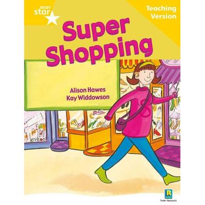 Rigby Star Guided Reading Yellow Level: Super Shopping Teaching Version, Taschenbuch von , Pearson ELT, 978-0-433-04937-1