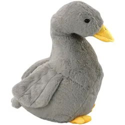 Plüsch-Gans-Maskottchen, graue, kuschelige Plüsch-Ente, 40 cm