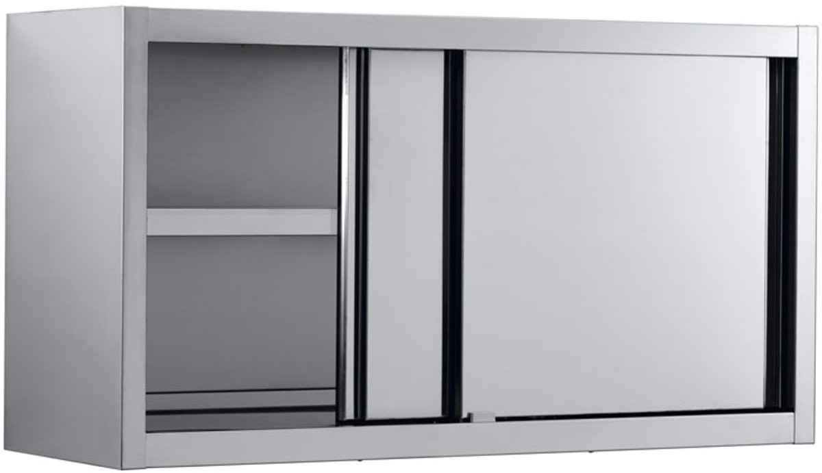 Combisteel Wandkast met Schuifdeuren 1400 - Metaal