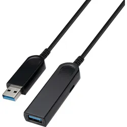 TTL USB-AOC-20 - USB 5 Gb/s AOC Hybridkabel, USB-A Stecker auf Buchse, 20 m