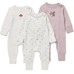Tchibo - Baby-Pyjama - Baby - Gr. 98/104 - creme/print