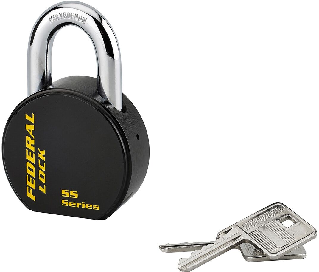 Thirard Candado Acero Federal S900R 63,5 mm. Negro