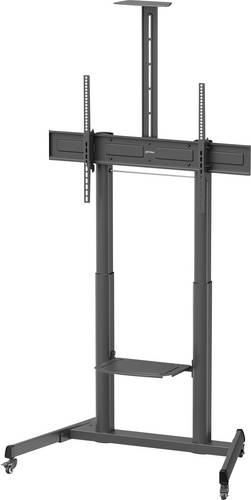 Manhattan Monitor-Standfuß 152,4cm (60") - 304,8cm (120") Höhenverstellbar, Neigbar Geräteablage, Kameraablage, Werkzeugfreie
