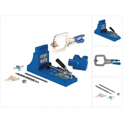 Kreg, Schraubstock + Zwinge, Jig K4 Starter Set (76 mm)