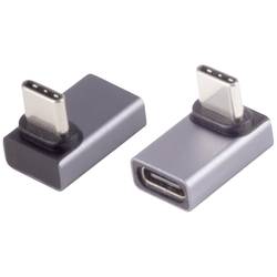 USB-C® Adapter, 4.0, 90° Winkel oben/unten, Pro Adapter, gewinkelt Pro Adapter 10080136 BKL Electronic Inhalt: 1 St.