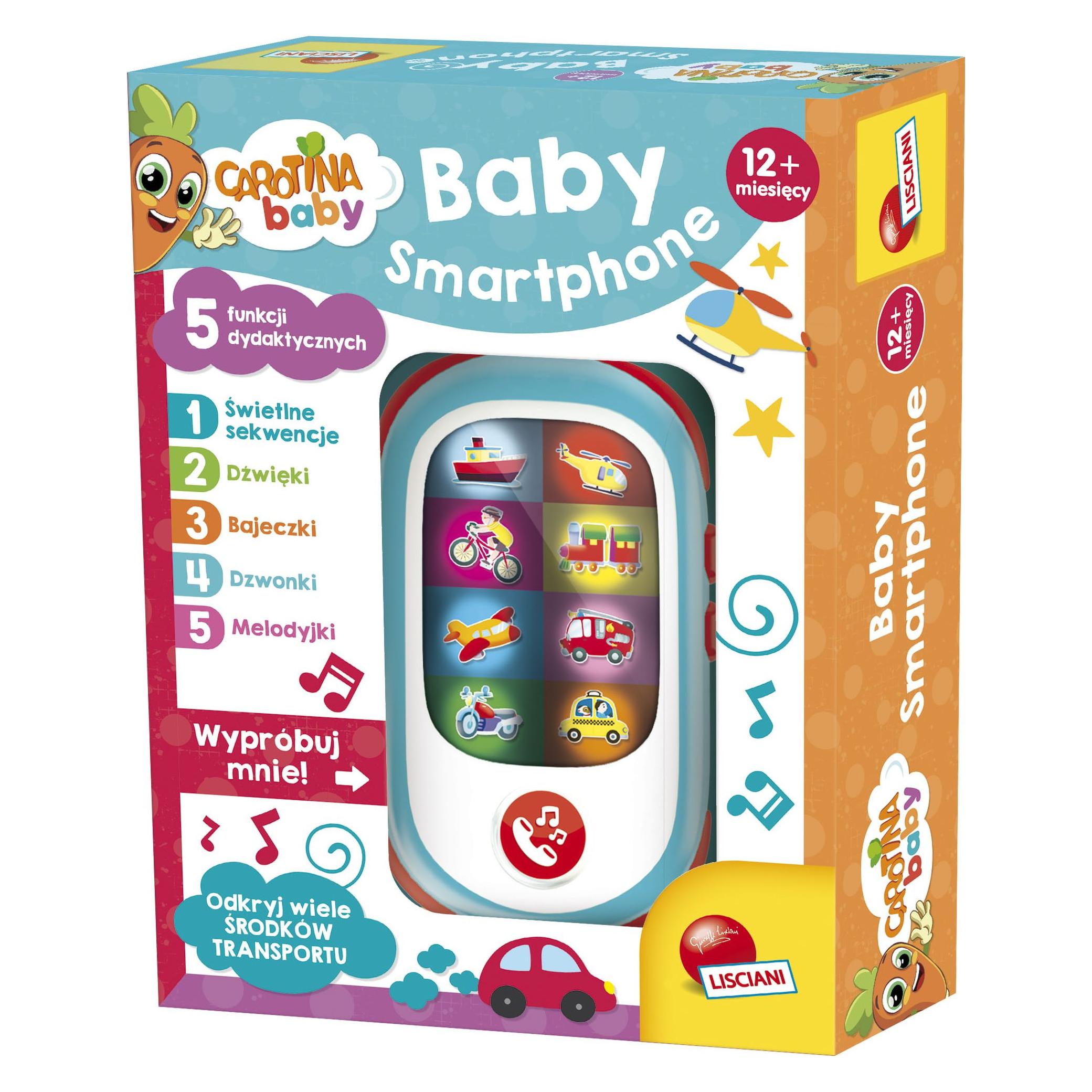 Lisciani Carotina Elektronisches Baby-Smartphone (55777)