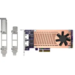 QNAP QM2-2P2G2T Netzwerkkarte Eingebaut Ethernet 2500 Mbit/s