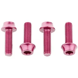 WOLF TOOTH Schrauben Set M5 x 15 mm Flaschenhalterschrauben | farbig p