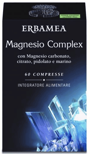 Erbamea Magnesio Complex Integratore per Stanchezza e Affaticamento 60 Compresse