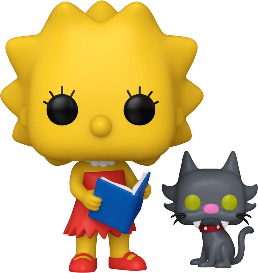 Funko Simpsons POP & Buddy TV-vinyl figuur Lisa & SB, 9 cm