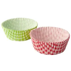 Papstar 100 Backförmchen Ø 4,5 cm · 2,5 cm "dessiniert"