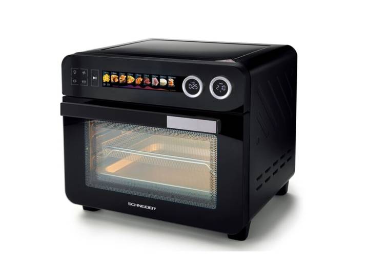 Schneider Umluftofen mit Air Fry- und Rotisserie-Funktion