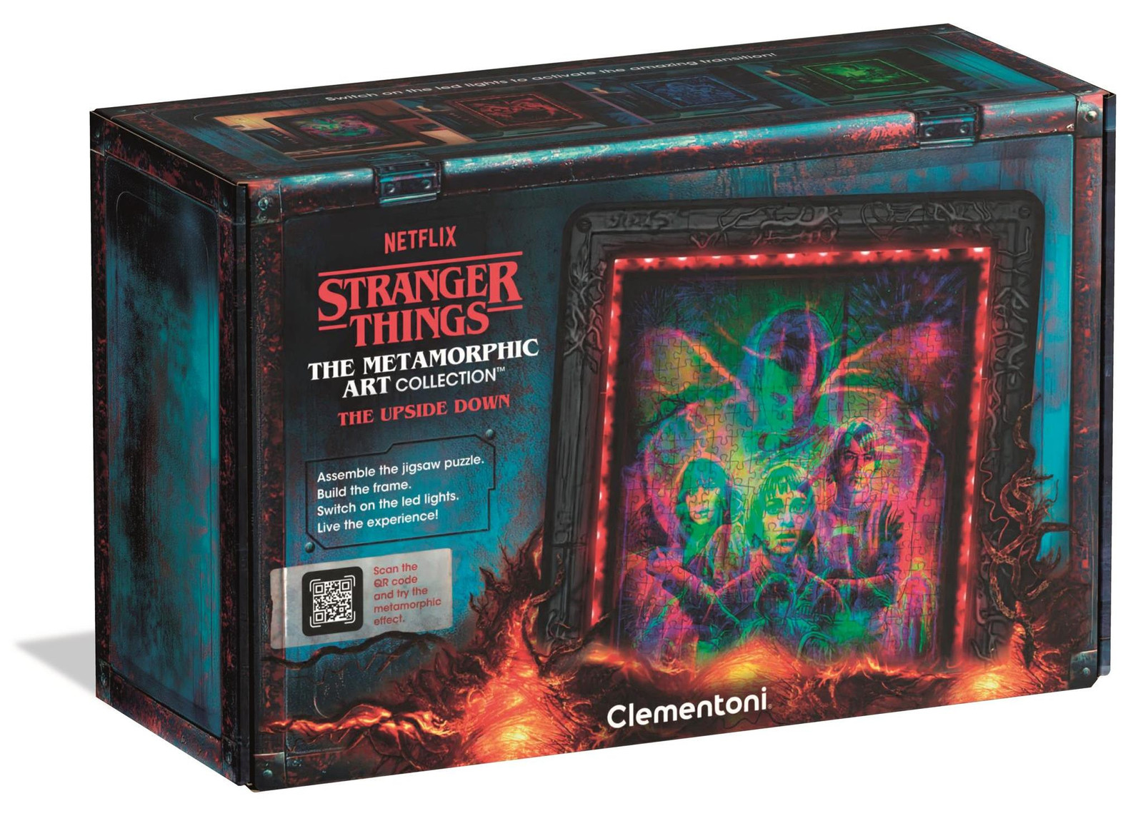 Clementoni The Metamorphic Art Collection Stranger Things Legpuzzel - 520 stukjes