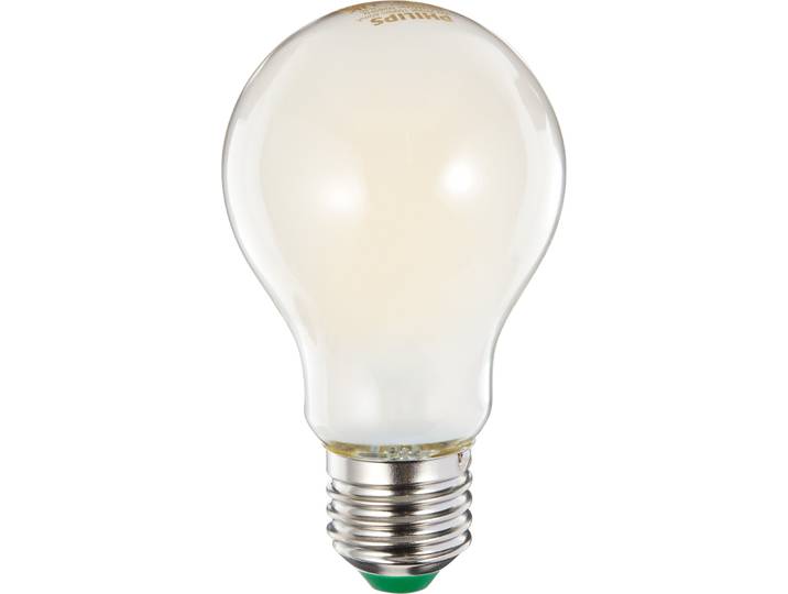 Philips Classic ultraeffiziente LED-Lampe mit Energieeffizienzklasse A, ersetzt 75W, E27 Sockel, matt, warmweiß (2700K) - Farbe: weiss - LED -