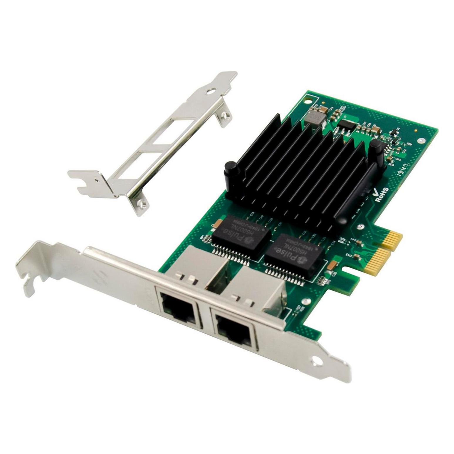 MicroConnect 2 port RJ45 network card (Mini PCI Express) (MC-PCIEX1-I350-T2)