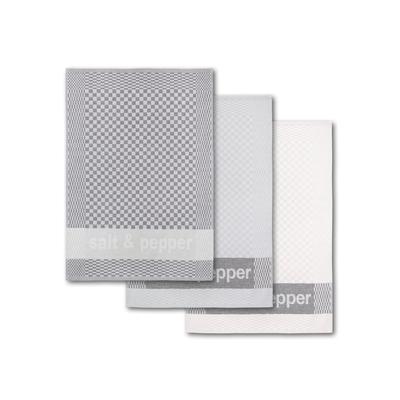 Geschirrtuch, weiß, 3 Stk., Baumwolle, Geschirrtücher, Geschirrtuch