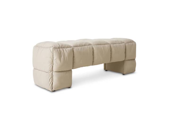 HKliving - Puffy Lobby Bank, 140 cm, pebble